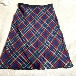 Guess plaid mini skirt